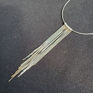 925 Sterling silver waterfall necklace